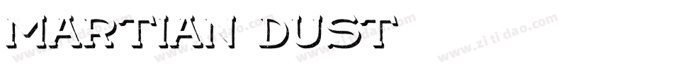 Martian Dust字体转换